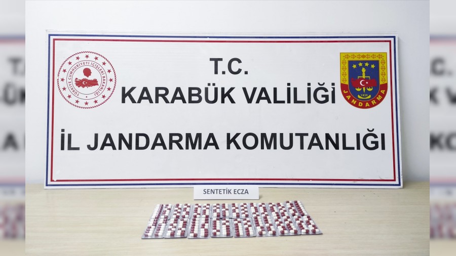 Uyuturucu operasyonunda 224 adet sentetik hap ele geirildi