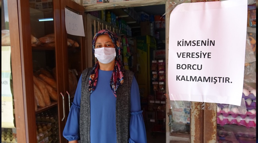 Gizemli hayırsever 6 bakkalın veresiye defterini kapattı
