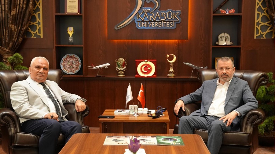 Karabk l Mfts Erhundan Rektr Krk'a ziyaret
