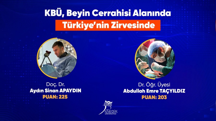 KB'l beyin cerrahlar ilk 5'te 