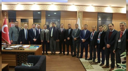 Kerkk niversitesi heyeti KBܒy ziyaret etti
