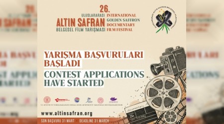 26. Uluslararas Altn Safran Belgesel Film Festivali İçin Başvurular Başlad