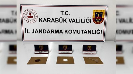 Karabk'te uyuturucu operasyonu: 3 gzalt