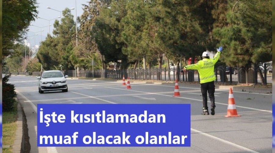 te kstlamadan muaf olacak olanlar