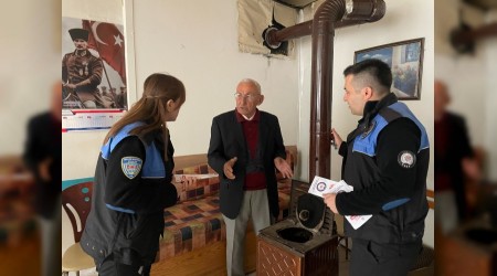 Karabk Emniyetinden soba ve ofben zehirlenmelerine kar bilinlendirme almas