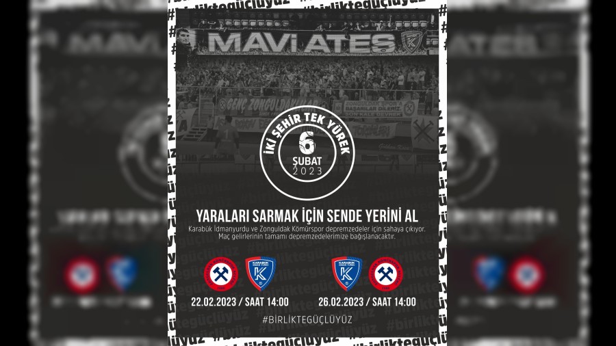 Karab�k ve Zonguldak yaralar� sarmak i�in ye�il sahaya ��k�yor