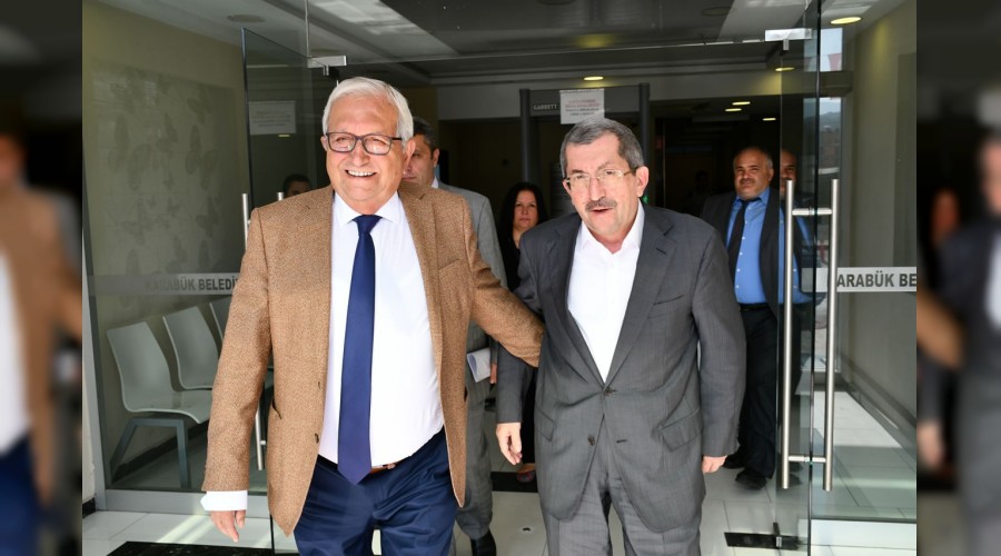 Posbıyık'tan Başkan Vergili'ye ziyaret