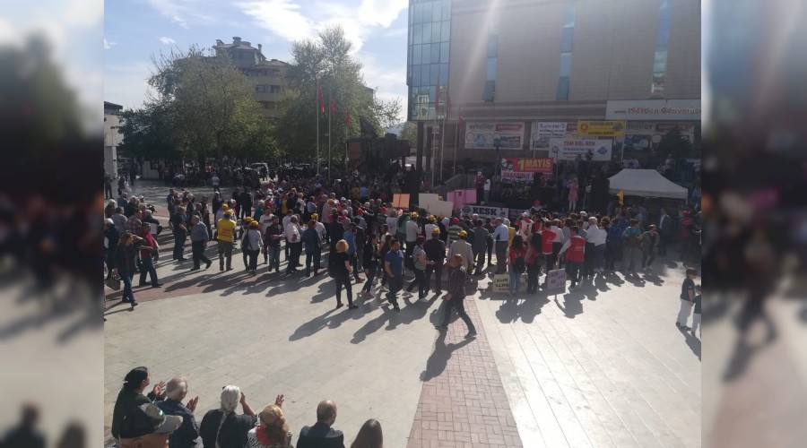 Sendikalar 1 Mayısı Safranbolu’da kutladı