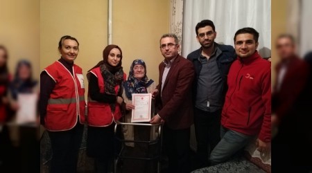 80 yandaki kadn evini Kzlay'a balad
