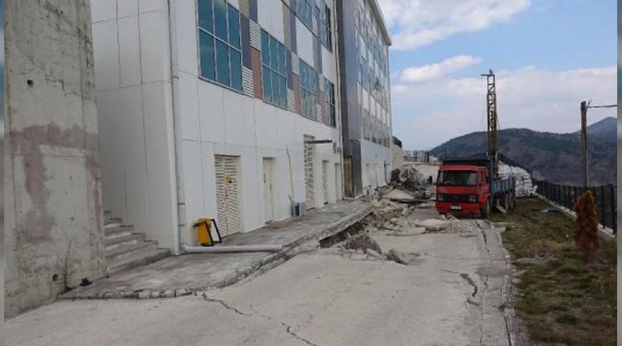 Eskipazar'da hastane bahesindeki kme sonras zemin ett almas