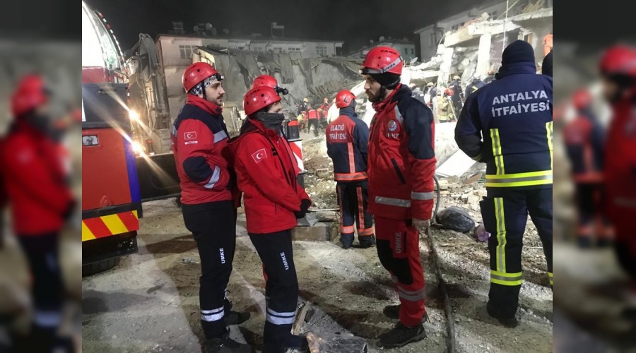Karabk UMKE ekibi Elaz'da