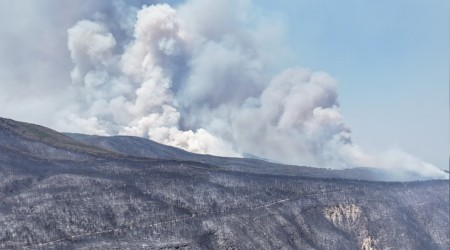 Rzgar yangnlar yeniden alevlendirdi