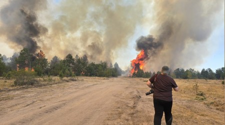 30 kilometre apnda yaylan yangnda bin 306 kii tahliye edildi