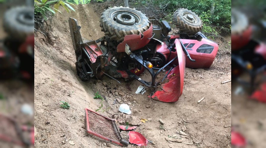Orman işçilerini taşıyan traktör devrildi: 1 ölü, 2 yaralı