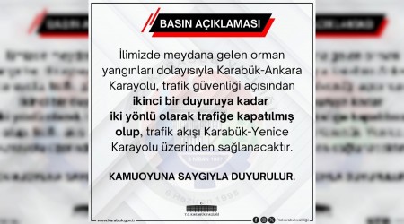 Valilikten basn aklamas