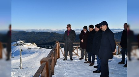Keltepe Kayak Merkezinde hafta sonu st gnbirlik tesisi alyor