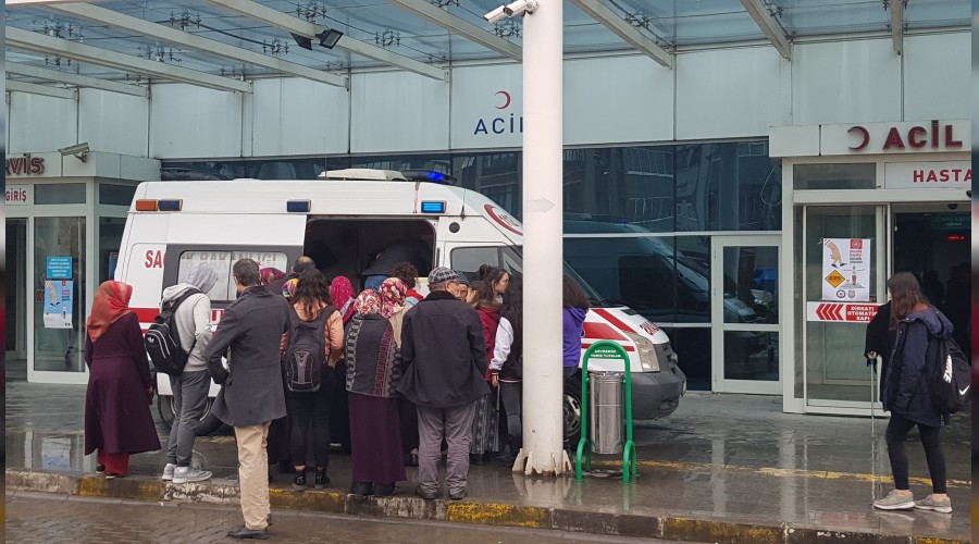 Karabkte 5 kii sobadan zehirlendi
