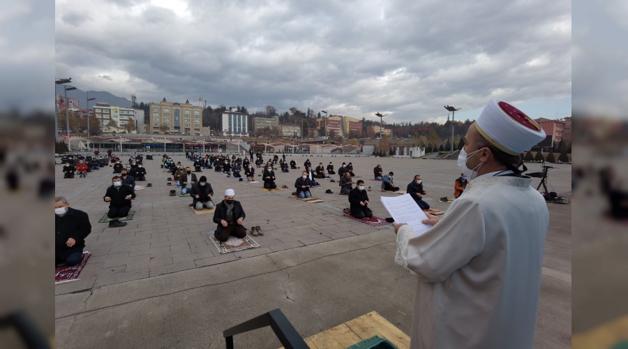 Karabk'te yamur duas
