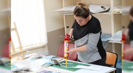 Katlar kadlarn elinde hayat buluyor