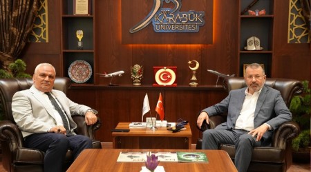 Karabk l Mfts Erhundan Rektr Krk'a ziyaret