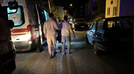 Karab�k'te kad�n eski e�ini b��akla yaralad�