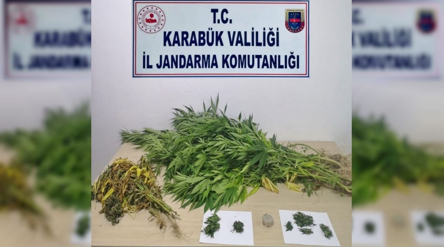 Karabk'te uyuturucu operasyonu