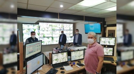 Kaymakam kamu grevlilerini ziyaret etti