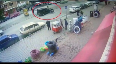 Yaya geidini kullanan engelliye otomobil arpt