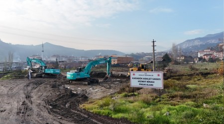 Adalet Saray iin temel atma treni bu ay yaplacak