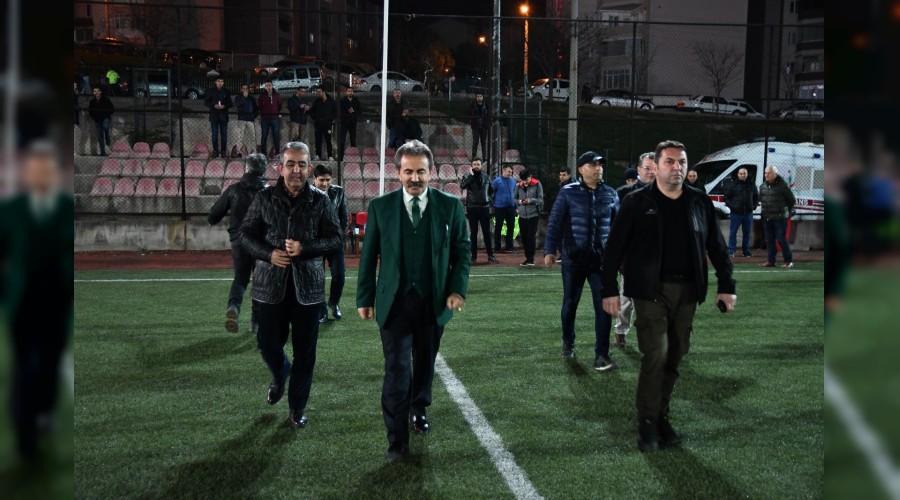 Polis tekilat futbol turnuvasnn ilk malar oynand