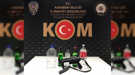Sahte alkol operasyonu: 1 gzalt
