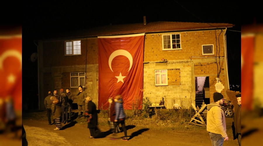 Şehit ateşi Zonguldak'a düştü