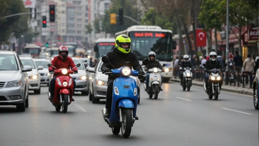 Trafikte yeni ynetmelik bugn yrrle girdi