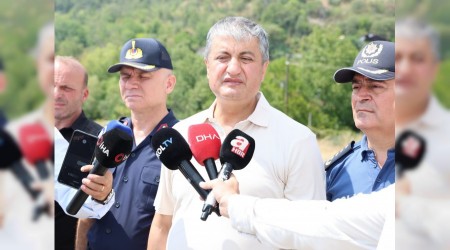 Vali Yavuz, "Orman yangn tek bir noktada devam ediyor'