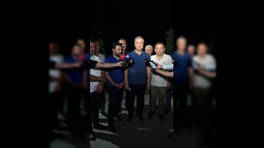 Vali Yavuz: "Yangnlar nedeniyle 14 ky tahliye edildi, 613 hane boaltld"