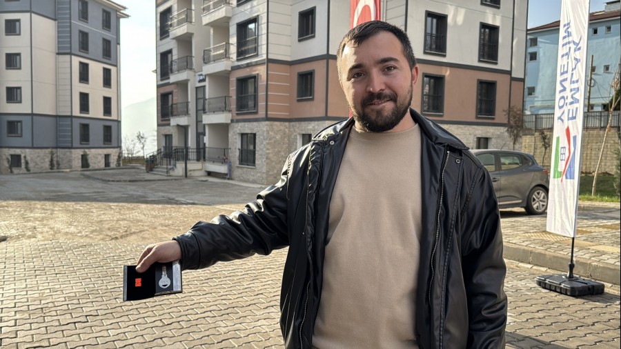 Karabk'te TOK konutlar hak sahiplerine teslim edilmeye baland