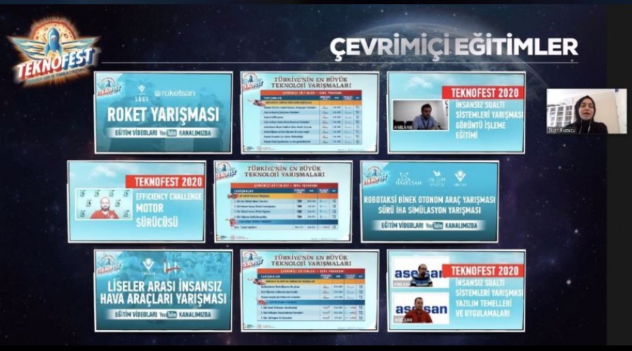 Milli Teknoloji Hamlesi TEKNOFEST 2021 Bilgilendirme Semineri evrimii yapld