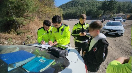 Motosikleti atp kat genede yakaland