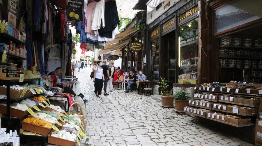 Safranboluda turist hareketlilii balad