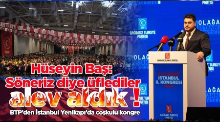 Sneriz diye flediler, alev aldk !