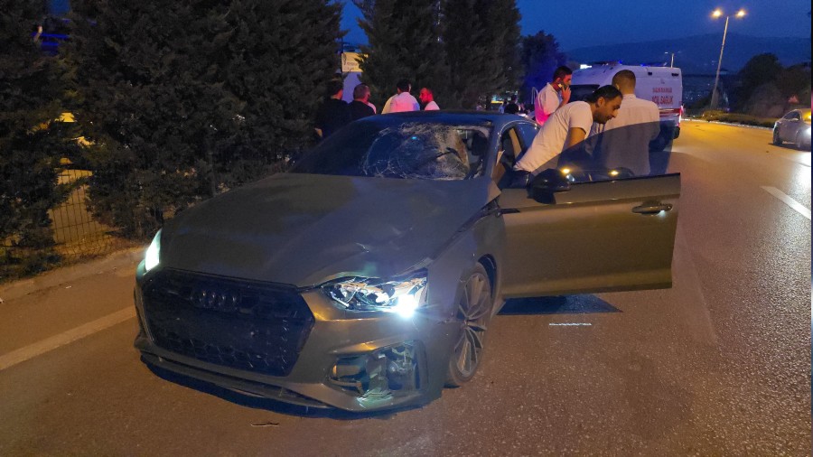Yolun karsna geerken otomobilin arpt gen hayatn kaybetti