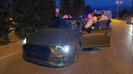 Yolun karsna geerken otomobilin arpt gen hayatn kaybetti