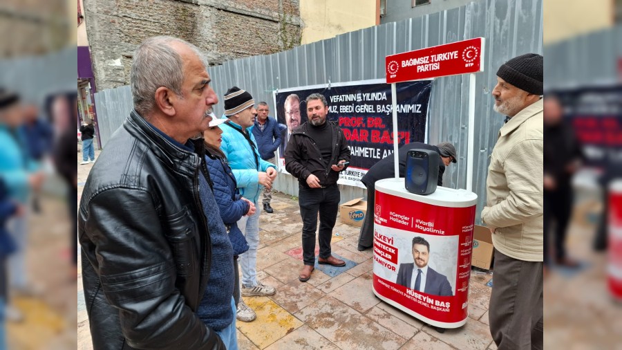 BTP vuslatnn 5. ylnda Prof. Dr. Haydar Ba anyor