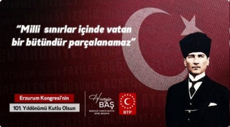 Hseyin Ba:101 yl nce yaktn tam bamszlk atei snmedi, snmeyecek !