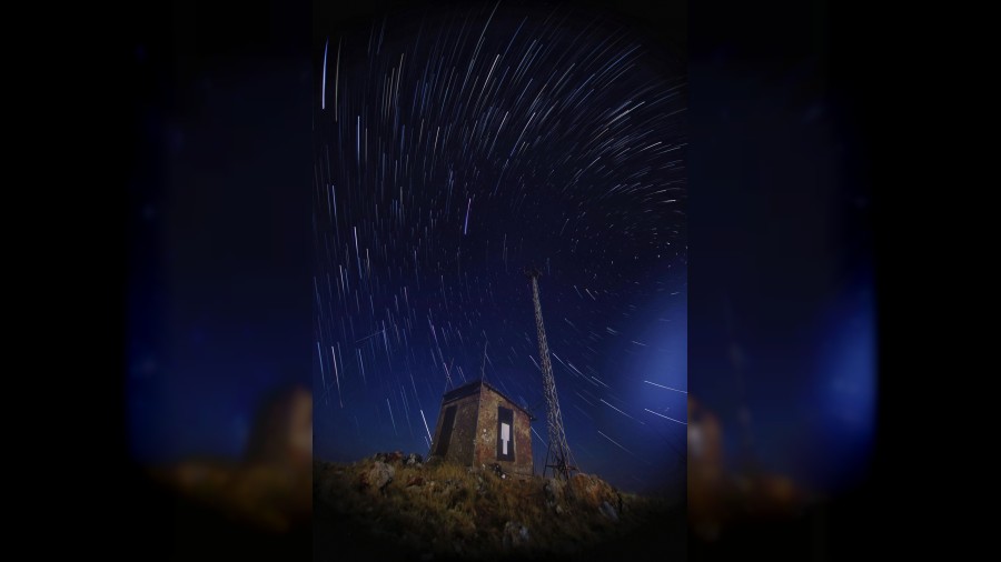 Karabk'te meteor yamuru grsel len oluturdu