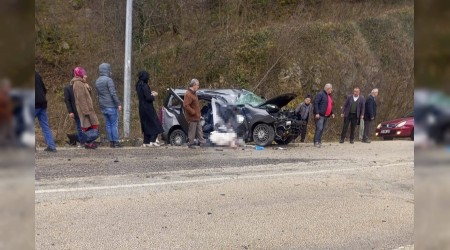 Karabkte trafik kazas: 1 l, 4 yaral