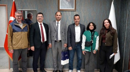 KBܒde Msr ve rdn niversiteleriyle Erasmus+ Kapsamnda i birlii grmeleri