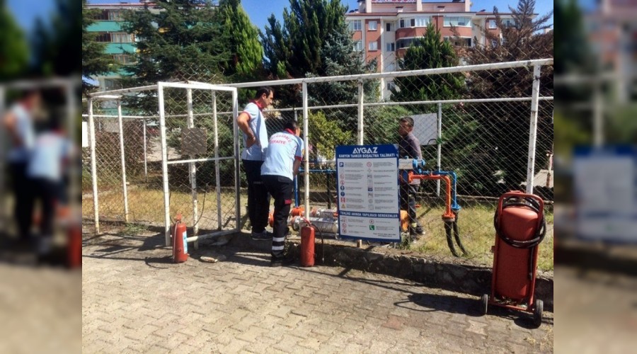 Safranboluda akaryakt istasyonlar denetlendi
