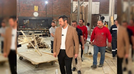 Belediye marangozhanesinin kapasitesi 3 kat artt�