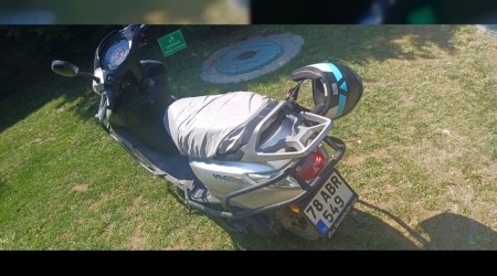 Devrilen motosikletin srcs yaraland